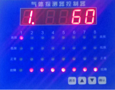 氣體探測器控製器